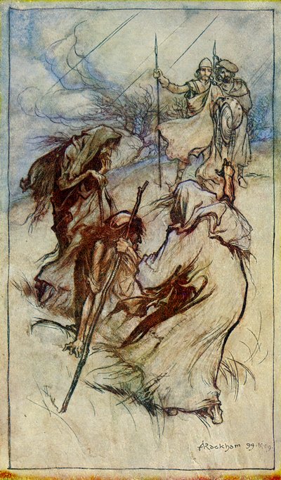 Macbeth door Arthur Rackham