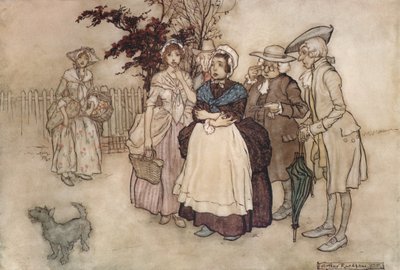 Rip Van Winkle, 1907 door Arthur Rackham