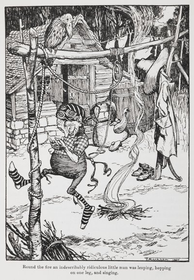Repelsteeltje door Arthur Rackham