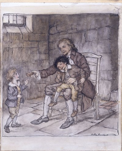 Sir William Thornhill door Arthur Rackham