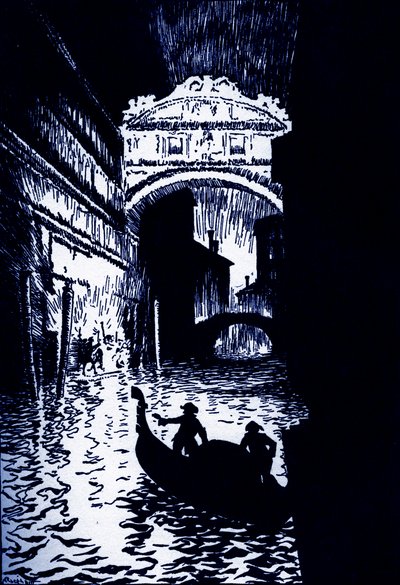 De toewijzing door Edgar Allan Poe door Arthur Rackham