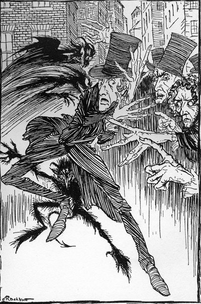 De demon van de perverse door Arthur Rackham