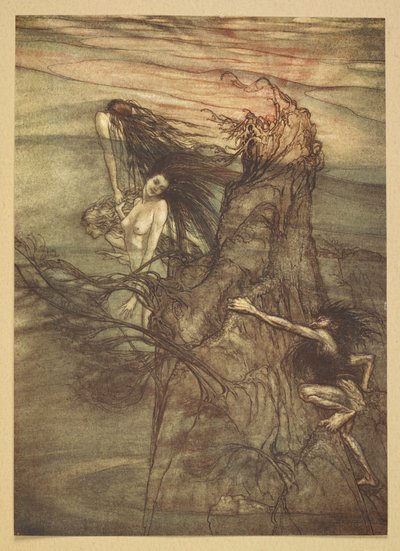 De Rijnmaagd. door Arthur Rackham