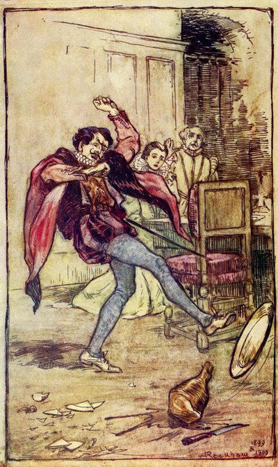 De Getemde Feeks door Arthur Rackham