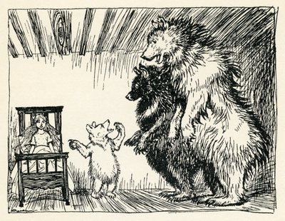 De drie beren door Arthur Rackham