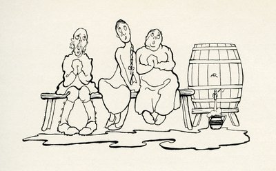 De drie domkoppen door Arthur Rackham