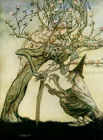 De Twee Zusters door Arthur Rackham