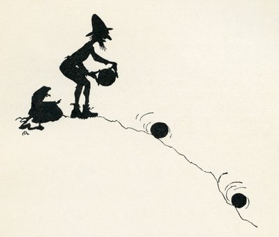 De wijzen van Gotham door Arthur Rackham