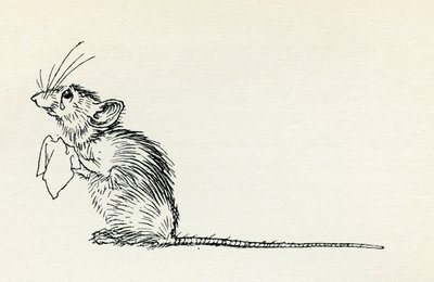 Titty Mouse en Tatty Mouse door Arthur Rackham