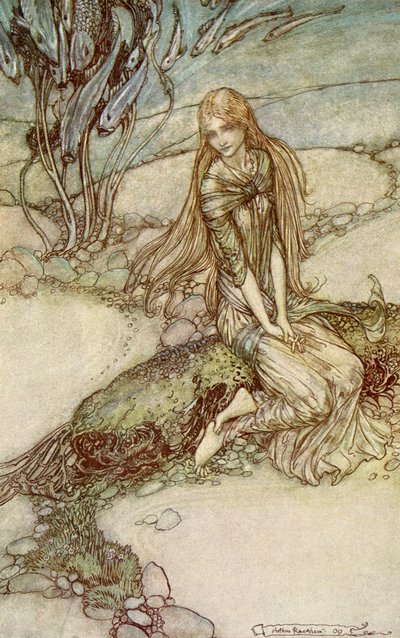 Undine door Friedrich de la Motte Fouqué door Arthur Rackham