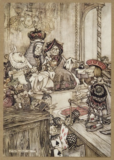 Wie heeft de taartjes gestolen?, uit Alice