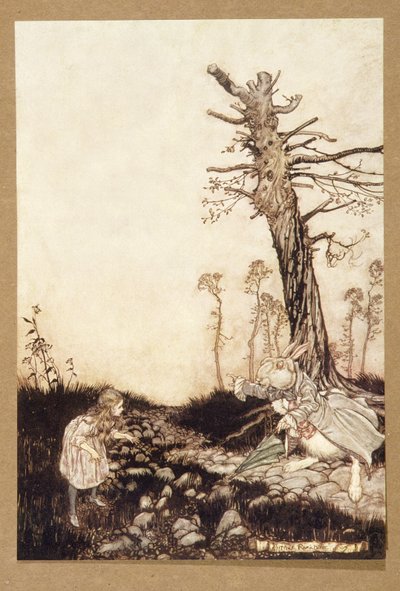 Waarom Mary Ann, wat doe je hier buiten?, uit Alice