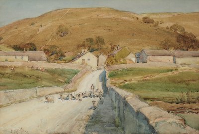 Coniston, Wharfedale, Yorkshire door Arthur Reginald Smith