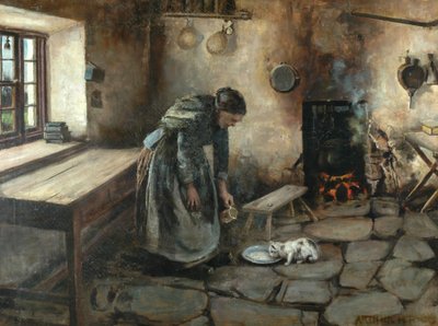 Boerderij interieur door Arthur Rigg