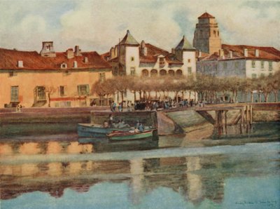 Baskenland: Lohobiague, St Jean de Luz door Arthur Romilly Fedden