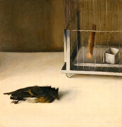 Berlijn (Dode vogel voor een kooi) 1933 door Arthur Segal