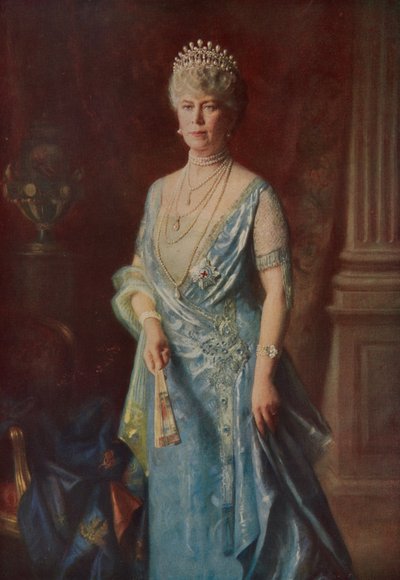 Koningin Mary door Arthur Trevethin (after) Nowell