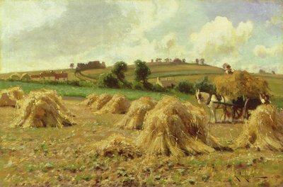 Herfst, een van een set van de vier seizoenen (detail) door Arthur Walker Redgate