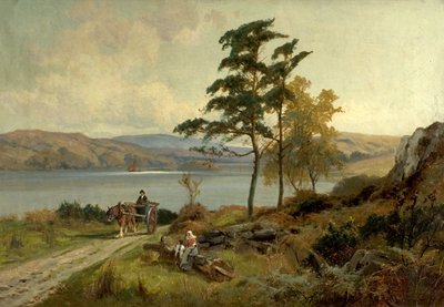 Dichtbij Betws-y-Coed, Noord-Wales door Arthur Walker Redgate