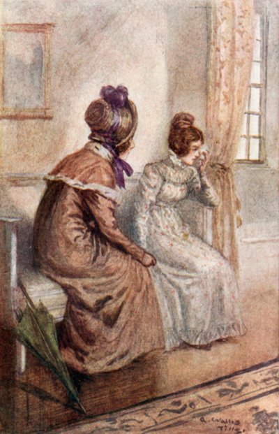 Illustratie voor Emma door Jane Austen door Arthur Wallis Mills