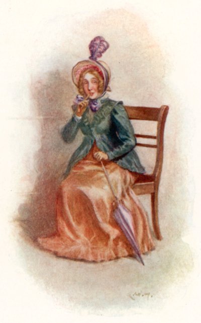 Illustratie voor Emma door Jane Austen door Arthur Wallis Mills
