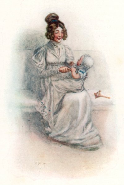 Illustratie voor Emma door Jane Austen door Arthur Wallis Mills