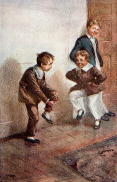 Illustratie voor Northanger Abbey door Jane Austen door Arthur Wallis Mills