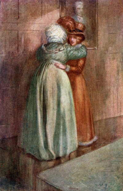 Illustratie voor Northanger Abbey door Jane Austen door Arthur Wallis Mills