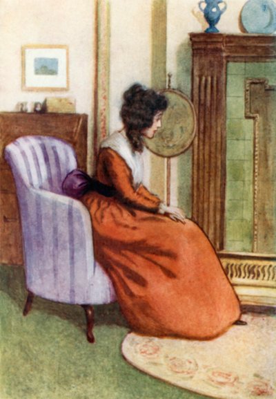 Illustratie voor Sense and Sensibility door Jane Austen door Arthur Wallis Mills