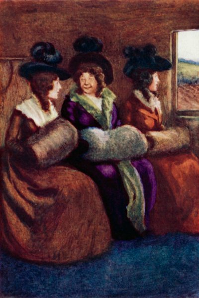 Illustratie voor Sense and Sensibility door Jane Austen door Arthur Wallis Mills