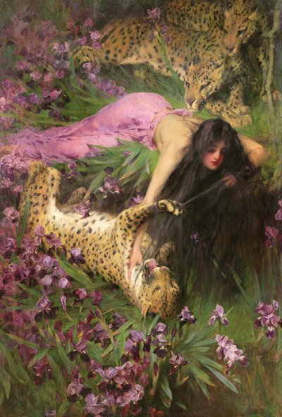 De tovenares, c.1901 door Arthur Wardle