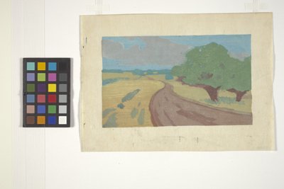 De Argilla Road door Arthur Wesley Dow