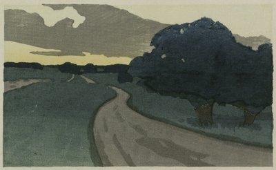 De Lange Weg, Argilla Road, Ipswich, 1898 door Arthur Wesley Dow
