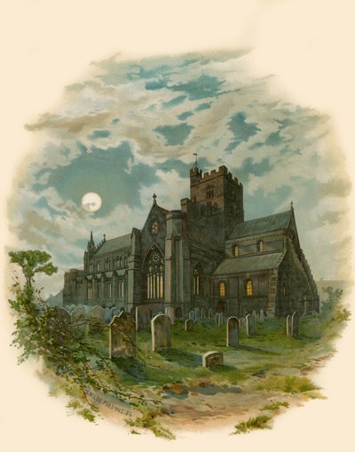 Kathedraal van Carlisle, Noordwest door Arthur Wilde Parsons