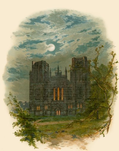 Kathedraal van Wells door Arthur Wilde Parsons