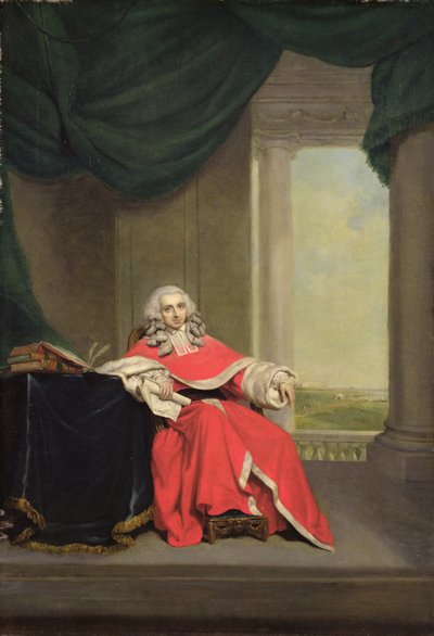 Sir Robert Chambers, c.1789 door Arthur William Devis