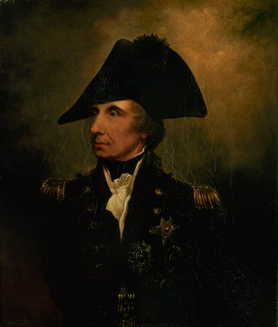 Vice-admiraal Horatio Nelson door Arthur William Devis
