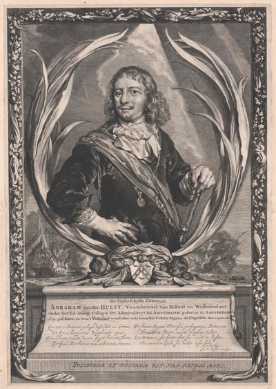 Abraham van der Hulst door Artist Unknown