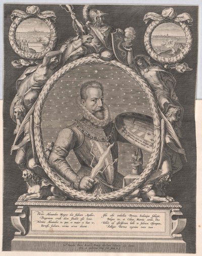 Alexander Farnese door Artist Unknown