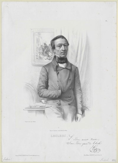 Alexandre Maximin Leclerc door Artist Unknown