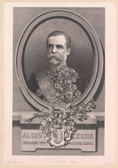 Aloysius Baron Czedik-Bruendelsberg door Artist Unknown