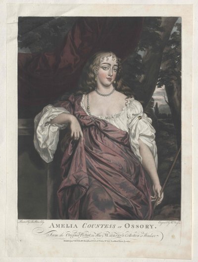 Amalia (Amelia Nassau door Artist Unknown