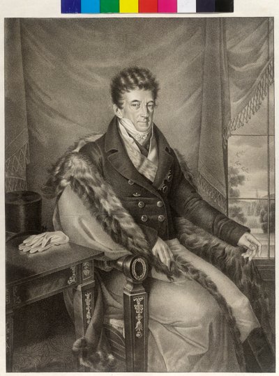 Andrej Kirillovitsj graaf Razumovski door Artist Unknown