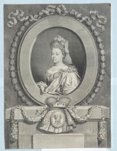 Anna Adelaide landgravin van Fuerstenberg door Artist Unknown