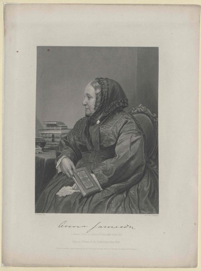 Anna Brownell Jameson door Artist Unknown