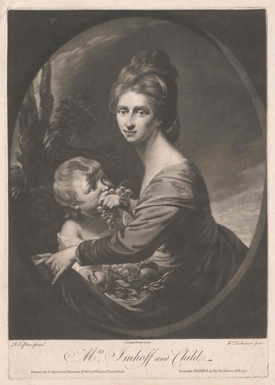 Anna Maria Appolonia Imhoff door Artist Unknown