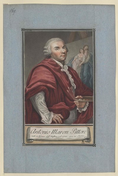 Anton von Maro door Artist Unknown