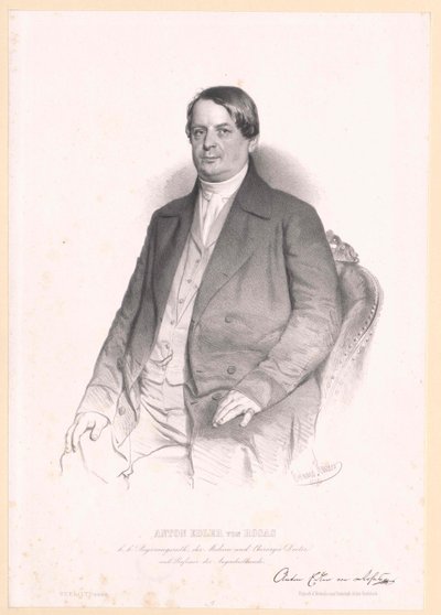 Anton von Rosas door Artist Unknown