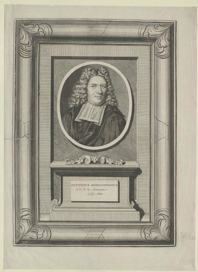 Antonius Schultingh door Artist Unknown