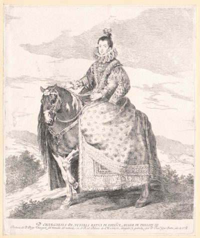 Aartshertogin van Oostenrijk (1584-1611) Margaretha door Artist Unknown